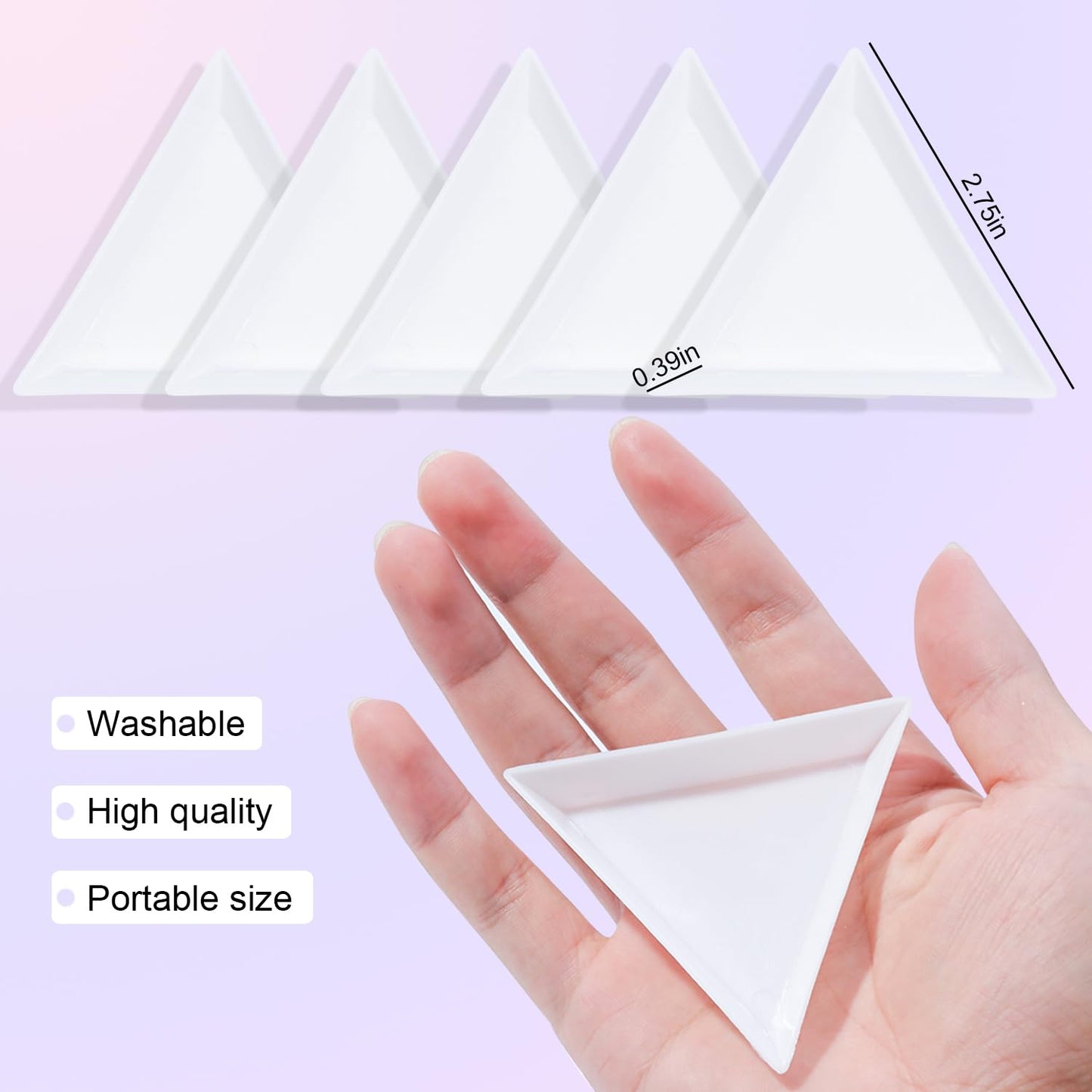 10-Piece Rhinestone Wax Picker Pencil Set with Tray